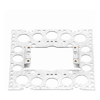 4Cabling - 4Cabling 4C | Square Render Mounting Bracket for Elegant 0.8mm Thickness 15 Pack