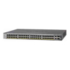 NETGEAR - NETGEAR GS752TXP-100AJS 52 Port PoE Gigabit/10G Stackable Smart Switch 