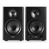 Edifier - Edifier MR4 Studio Monitor Smooth Frequency 1" Silk Dome Tweeter 4"  Diaphragm Woofer Wooden RCA TRS AUX Ideal for