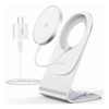 Choetech - Choetech MIX00117SL Magasafe Fast Wireless Charger Stand Holder With PD20w Apadater For iPhone 13/iPhone 12 (H047+T517)
