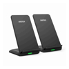Choetech - Choetech MIX00093 Fast Wireless Charging Stand 10W Qi-Certified T524S 2-Pack