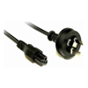 Power Cables - 4Cabling IEC C5 Clover Leaf Style Appliance Power Cable Black 1.5M