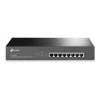 Gigabit Network Switches - TP-Link 8-port Gigabit PoE+ Switch 124W PoE power supply for all 8 PoE+ ports 1U 13-inch rack-mountable steel case