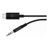 Audio Cables - Belkin 90CM USB-C to 3.5mm Audio Cable ROCKSTAR BLK 2yr Wty