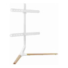 Brateck Brackets & Mounting - Brateck Modern Linear Tabletop TV Stand For 49"-70" TVs  -- Matte White  Beech
