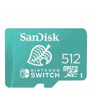 SanDisk Micro SD Cards - SanDisk AND NINTENDO COBRANDED MICROSDXC SQXAO 512GB U3 C10 UHS-1 100MB/S R 90MB/S W 3X5 Lifetime LIMITED