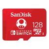 Micro SD Cards - SanDisk AND NINTENDO COBRANDED MICROSDXC SQXAO 128GB U3 C10 UHS-1 100MB/S R 90MB/S W 3X5 Lifetime LIMITED