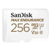 SanDisk Micro SD Cards - SanDisk MAX Endurance MICROSD Card 256G ADAPTOR