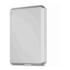 LaCie - LaCie Mobile Drive 5 TB USB 3.1 USB TYPE C Moon Silver w/Rescue