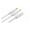UGREEN - UGREEN 3.5mm Female to 2mm male audio cable White (20897)