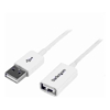 USB 2.0 Cables - StarTech STARTECH.COM 3M USB3.0 A TO A Extension CABLE M TO F WHITE LTW