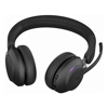 Headsets - Jabra WIRELESS EVOLVE2 65 MS STEREO BLUETOOTH HEADSET W/CHARGING Stand + USB-A +LINK 380A