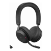 Headsets - Jabra WIRELESS EVOLVE2 75 MS MONO BLUETOOTH Headset W/ CHARGING STAND+USB-C + 3.5MM + LINK