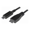 USB 3.0 Cables - StarTech STARTECH.COM 0.5M USB3.1 A to MICRO USB3.1 B CABLE M to M 2YR