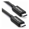 USB 3.0 Cables - StarTech STARTECH.COM 0.5M THUNDERBOLT3 CABLE 40GBPS 100W PD BLACK 2YR