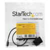 USB 3.0 Cables - StarTech STARTECH.COM USB 3.1 (10GBPS) ADAPTER Cable FOR 2.5 SATA DRIVES W/ USB-C 2YR