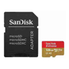 SD / SDHC Cards - SanDisk Extreme microSDXC SQXAA 128GB V30 U3 C10 A2 UHS-I 190MB/s R 90MB/s W 4x6 SD adaptor Lifetime Limited Action Cam