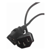 4Cabling - 4Cabling IEC Y-Cord 1 x C14 to 2 x C13 0.5m