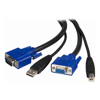 StarTech KVM Cables - StarTech STARTECH.COM 1.8M 2-in-1 USB KVM CABLE USB VGA KVM CABLE LTW