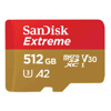 SanDisk Micro SD Cards - SanDisk 512GB Extreme microSDXC UHS-I Card SDSQXAV-512G-GN6MN