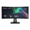 ViewSonic - ViewSonic 34" VP3481a  ColorPro 21:9 Curved UWQHD Monitor with 100Hz FreeSync 90W USB C RJ45 and sRGB