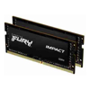 Kingston Laptop DDR4 SODIMM RAM - Kingston 16GB 3200MHz DDR4 CL20 SODIMM (Kit of 2) FURY Impact