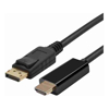 BluPeak Video Adapter Cables - BluPeak 5m DisplayPort Male to HDMI Male Cable-Sold by carton QTY 20 units