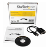RS232 Serial Cables - StarTech STARTECH.COM USB to RS232 DB9 SERIAL ADAPTER M to M 30CM COM RETENTION 2YR