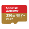 SanDisk SD / SDHC Cards - SanDisk Extreme microSDXC SQXAV 256GB V30 U3 C10 A2 UHS-I 190MB/s R 130MB/s W 4x6 SD adaptor Lifetime Limited