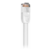 Ubiquiti - Ubiquiti UniFi Patch Cable Outdoor 8M White all-weather RJ45 Ethernet Cable Category 5e Weatherproof