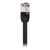 Ubiquiti - Ubiquiti UniFi Patch Cable Outdoor 8M Black all-weather RJ45 Ethernet Cable Category 5e Weatherproof