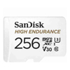 SanDisk Micro SD Cards - SanDisk High Endurance MICROSDHC Card SQQNR 256G UHS-I C10 U3 V30 100MB/S R 40MB/S W SD Adaptor SDSQQNR-256G-GN6IA