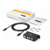 StarTech USB Hubs - StarTech STARTECH.COM 4 Port USB2.0 HUB INDUSTRIAL METAL ESD PROTECTION MOUNT 2YR