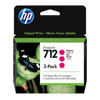 HP - HP 712 3-Pack 29-ml Magenta DesignJet Ink Cartridge