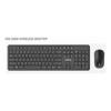 Cherry - Cherry DW-2300 Wireless Keyboard Mouse Combo Black