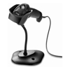 Barcode Scanners - Zebra DS2208 1D/2D Handheld Corded Scanner Kit Shielded USB Cable  Stand Included