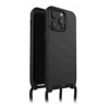 OtterBox - OtterBox React Necklace MagSafe Apple iPhone 14 Pro Case Black (77-92291) DROP+ Tested Detachable Nylon Rope Raised