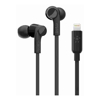 Belkin - Belkin SoundForm Headphones with Lightning Connector Black(G3H0001btBLK)MFi-approvedNoise isolationTangle-FreeSweat 