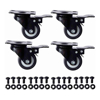 4Cabling - 4Cabling Castor Wheel Set of 4 | Suitable for Wall Mount Server Racks
