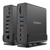 Docks & Port Replicators - Simplecom CHT815 15-in-1 USB-C 4K Triple Display MST Docking Station with Dual HDMI DP