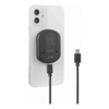 3Sixt - 3Sixt All In 1 MagSafe Charger + 20W Wall Charger Black