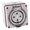4Cabling - 4Cabling 4C | Socket Outlet 4Pin IP66 500V 32A
