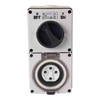 4Cabling - 4Cabling 4C | Combination Switched socket 4Pin IP66 500V 32A