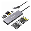 USB 3.0 Cables - Simplecom CR407 5-Slot SuperSpeed USB 3.0 and USB-C to CFast/CF/XD/SD/MicroSD Card Reader