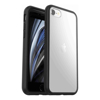Third Party Cases & Covers - OtterBox React Apple iPhone SE (3rd  2nd Gen) and iPhone 8/7 Case Black Crystal (Clear/Black) (77-80951) Antimicrobial