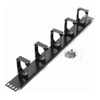 Cable Management & Installation - Astrotek 1U Rack Mount Cable Management Plastic Panel