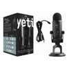 Logitech Gaming Controllers - Logitech Blue Yeti USB Mic BLACKOUT
