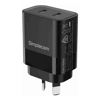 Home & Wall Chargers - Simplecom CU221 Dual USB-C Fast Wall Charger PD 20W for Phone Tablet