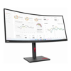 Monitors - Lenovo T34W-30 34IN WQHD Curved (DP+HDMI+USB-C) 4port Hub 3YR