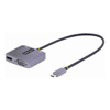 Docks & Port Replicators - StarTech USB C Video Adapter HDMI/VGA 4K 60Hz 3.5mm Audio 100W PD